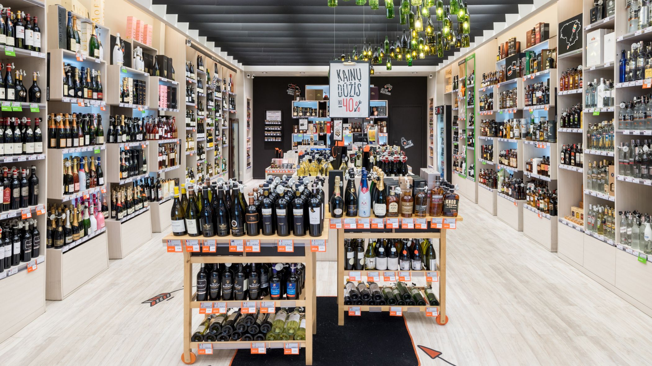 BOTTLERY-PREKYBOS CENTRAS  AKROPOLIS-VILNIUS 2015